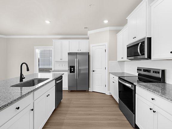 Each home comes with brand new appliances