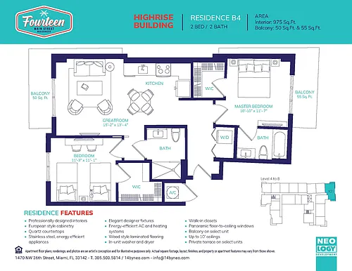 Floor plan B-4