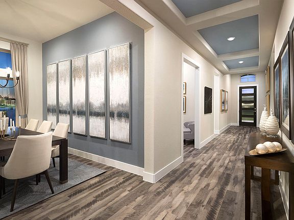 Expansive entryway
