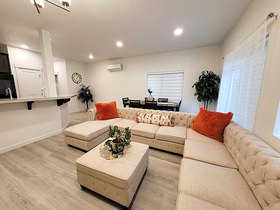 Cozy living area with a large sectional - ideal for family movie nights!