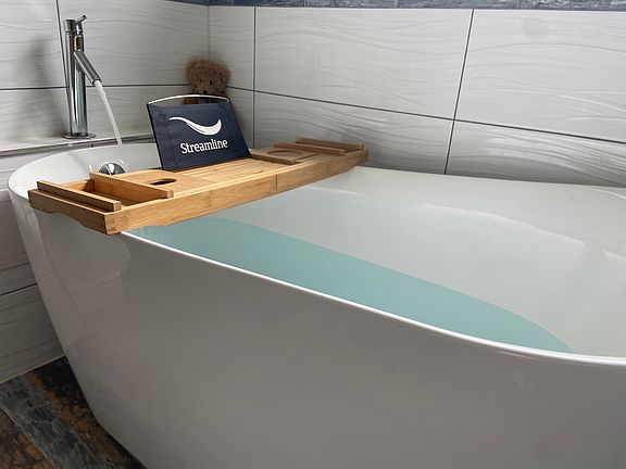 Soak away the cares of the day