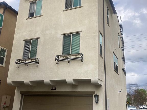 Rear of property