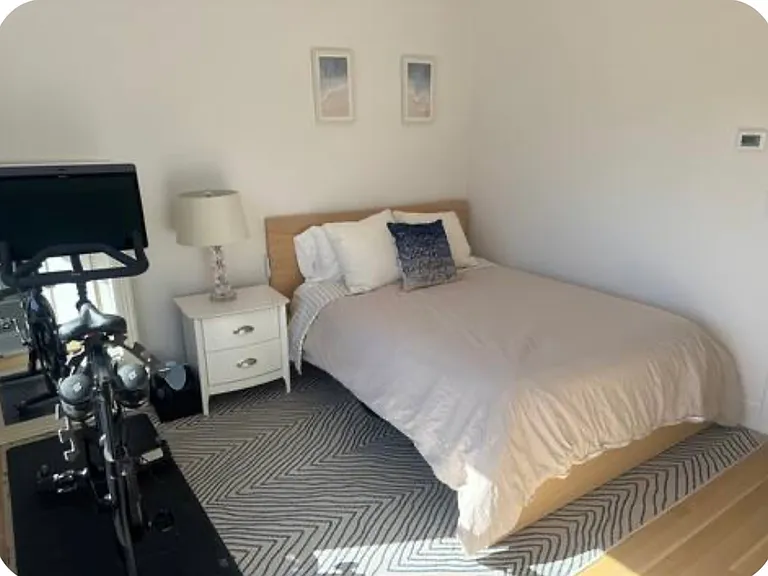 3rd bedroom with peloton (membership not included)