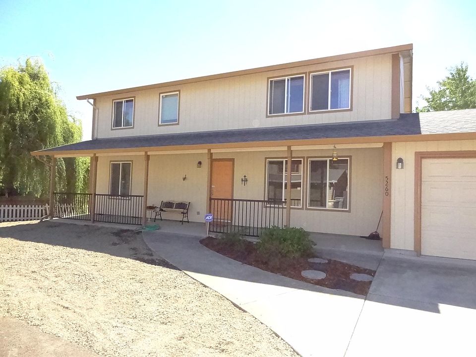 front of property