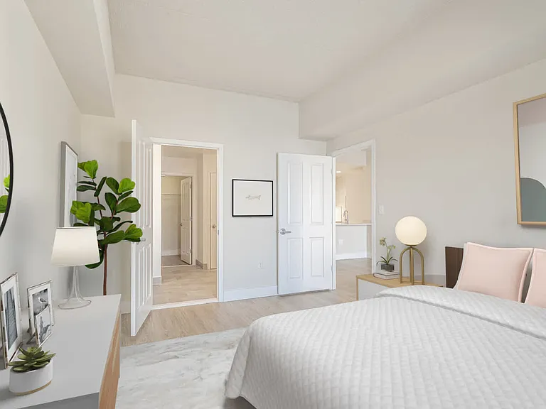 Bedroom with Hard Surface Flooring