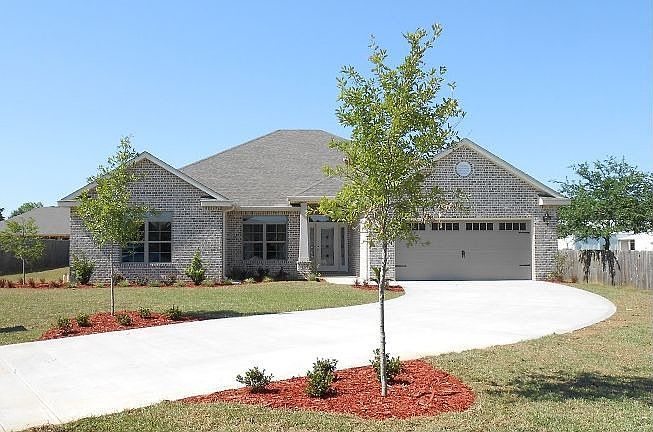 Front with Extended Driveway