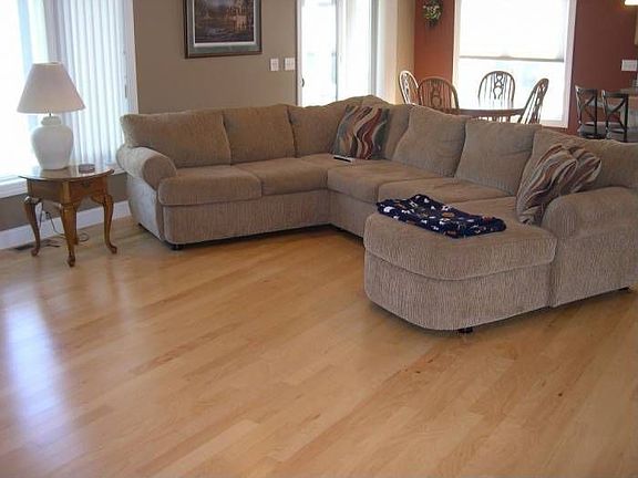 Beautiful hickory floors