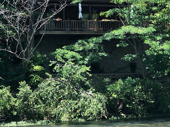 View from across river