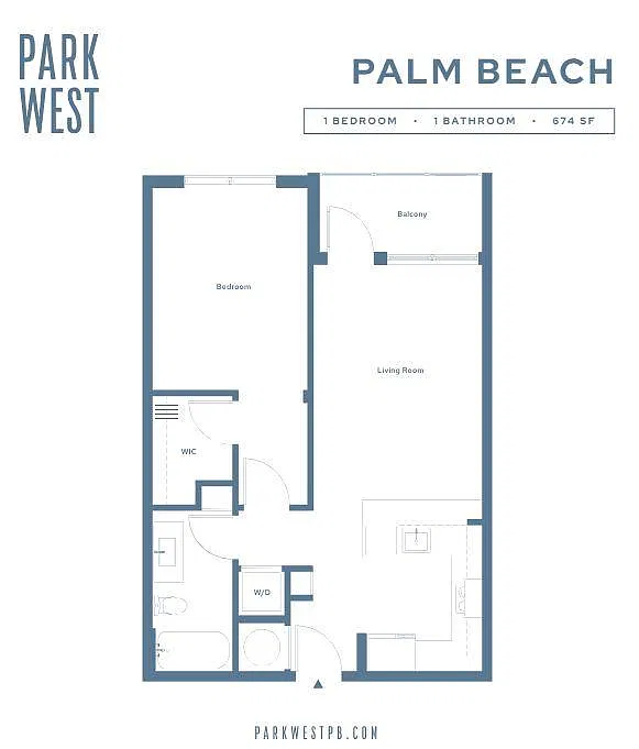 Floor plan Palm Beach