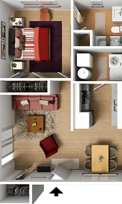 1 bedroom 1 bedroom