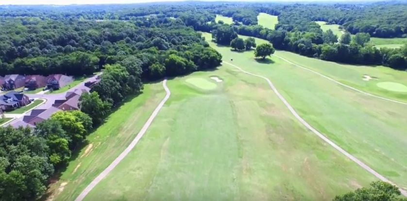 Backyard! 7th hole!