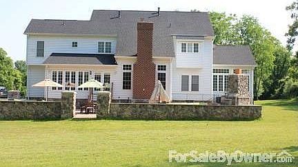 View of the back of house