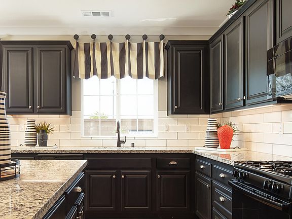 Abundant cabinetry counter space