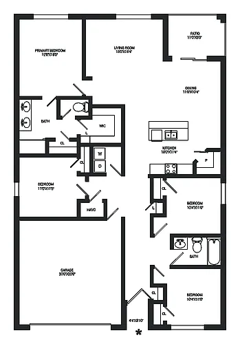 Floor plan Cali