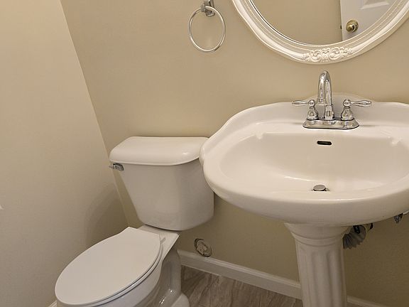 Half bath on main floor