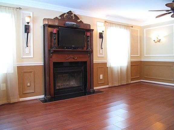 Livingroom - Antique Fireplace - New Floors - Radiant Heated Floors