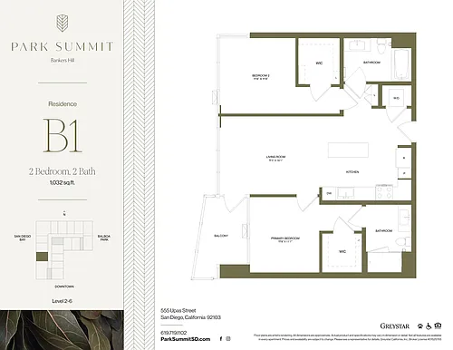 Floor plan Park summit _B1