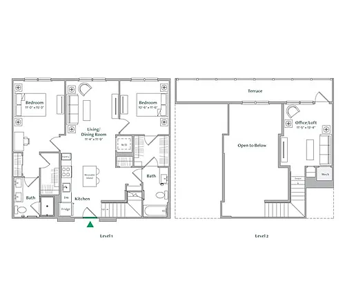 Floor plan B1-Loft