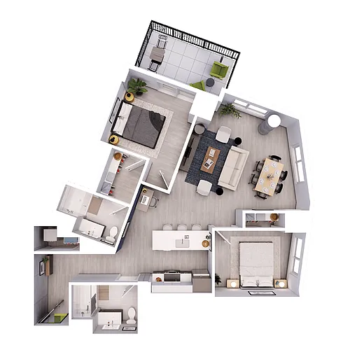 Floor plan 16 Plan