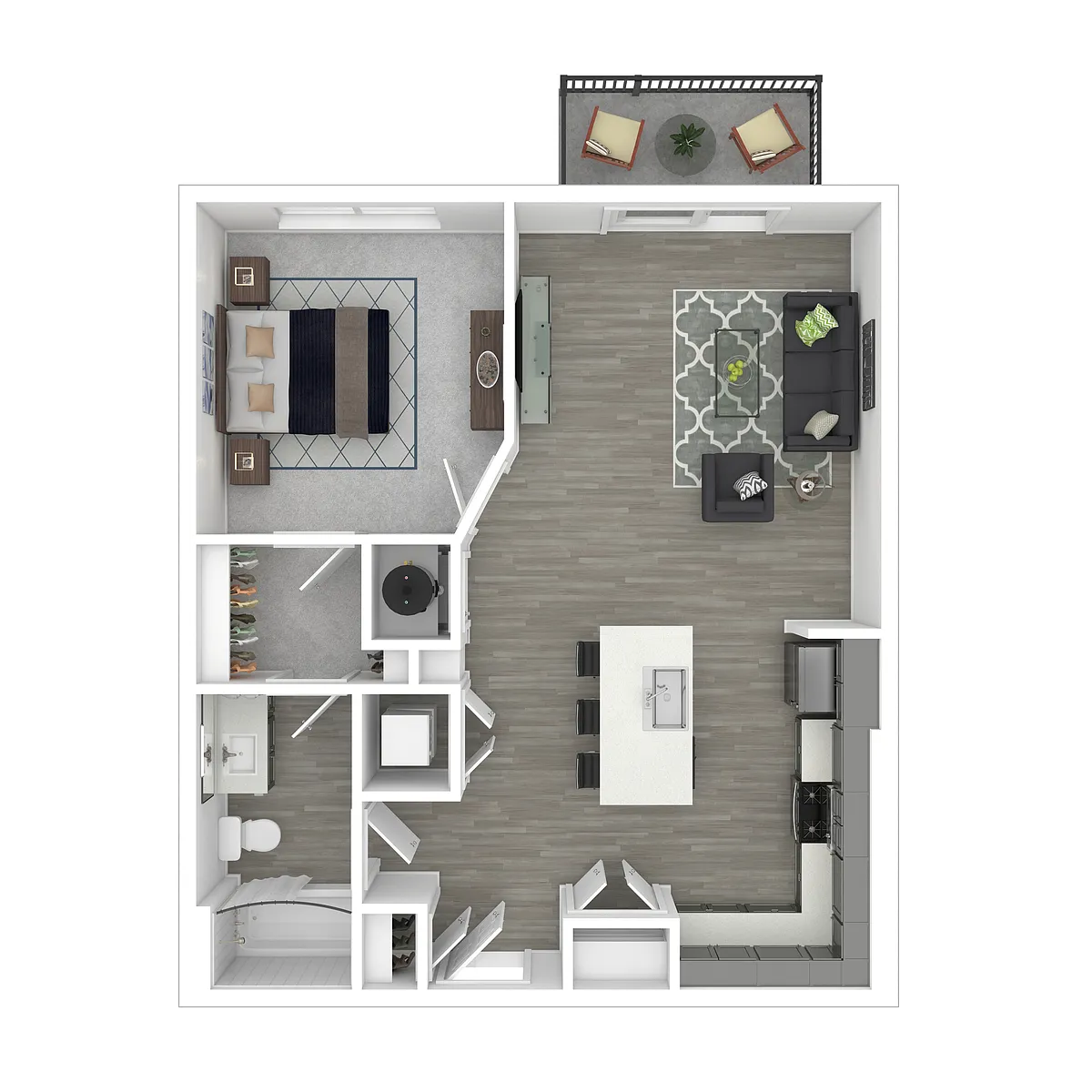 Floor plan A1 Apryl