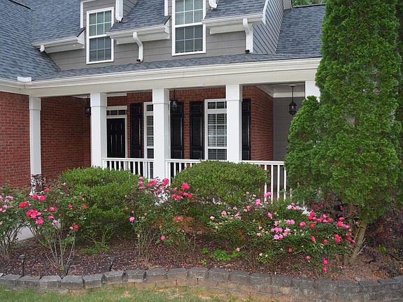 Wrap around front porch