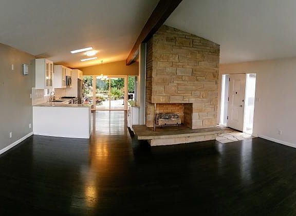 Beautiful hardwood floors in nice open floorplan