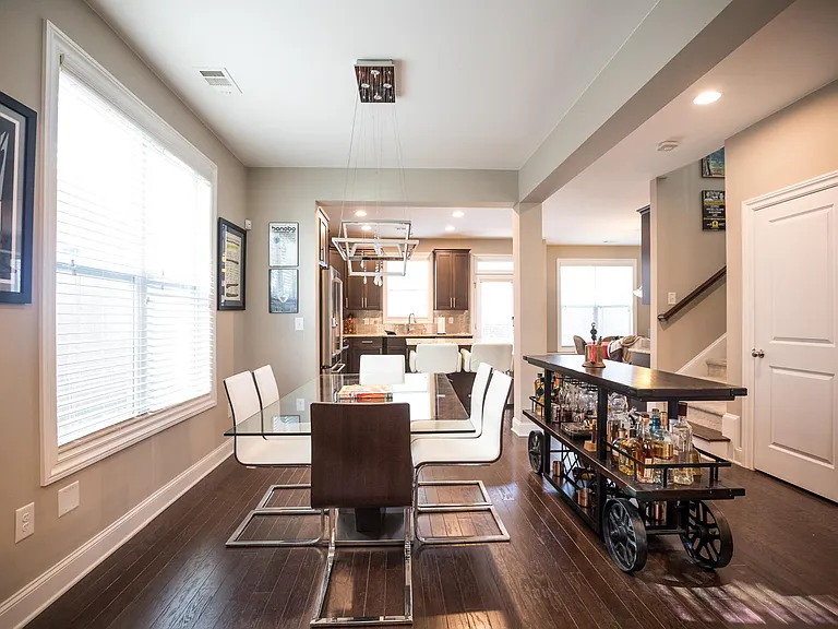 Open Floor plan dining room