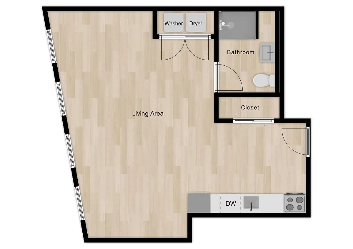 Floor plan Studio - 02 Series