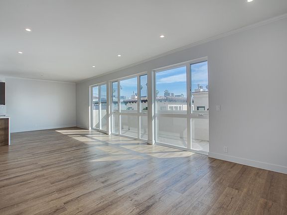 Large living room and dining area