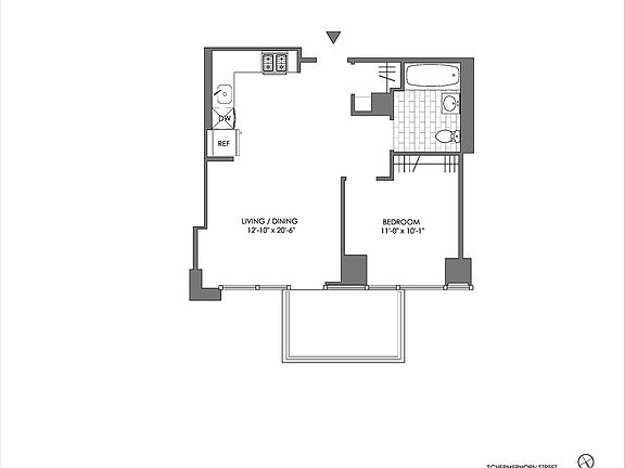 2nd image of 33 Bond St APT 2411