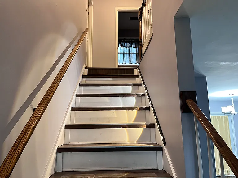 Staircase to upper level