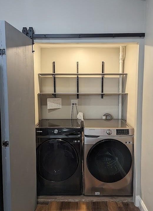 In-unit laundry