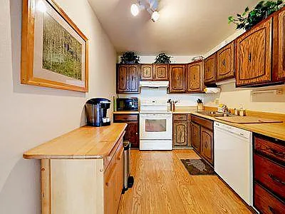 Fully Stocked kitchen.