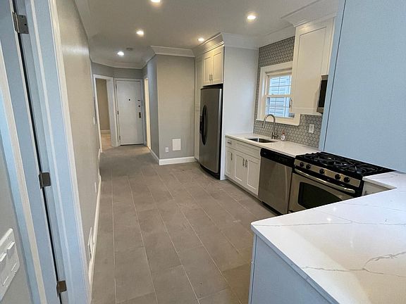 Kitchen view from back door