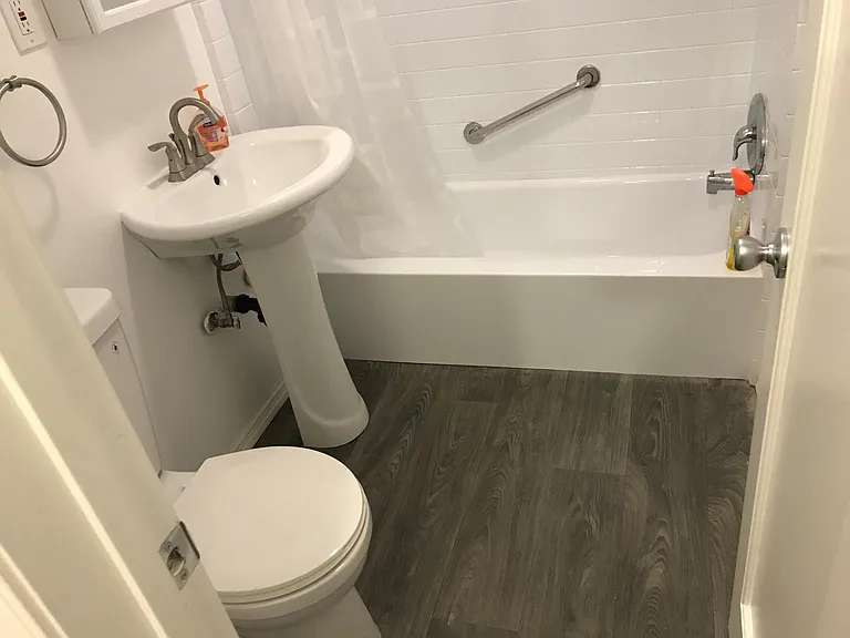 Recently updated bathroom