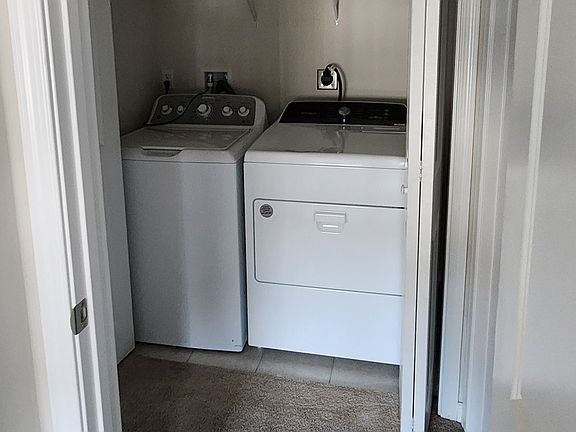 upstairs laundry closet