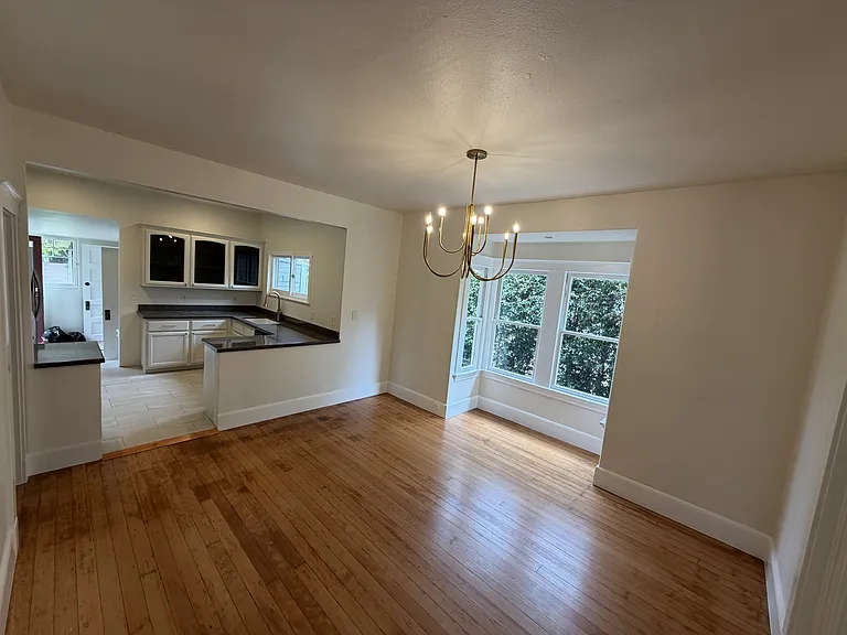 dining room & kitchen