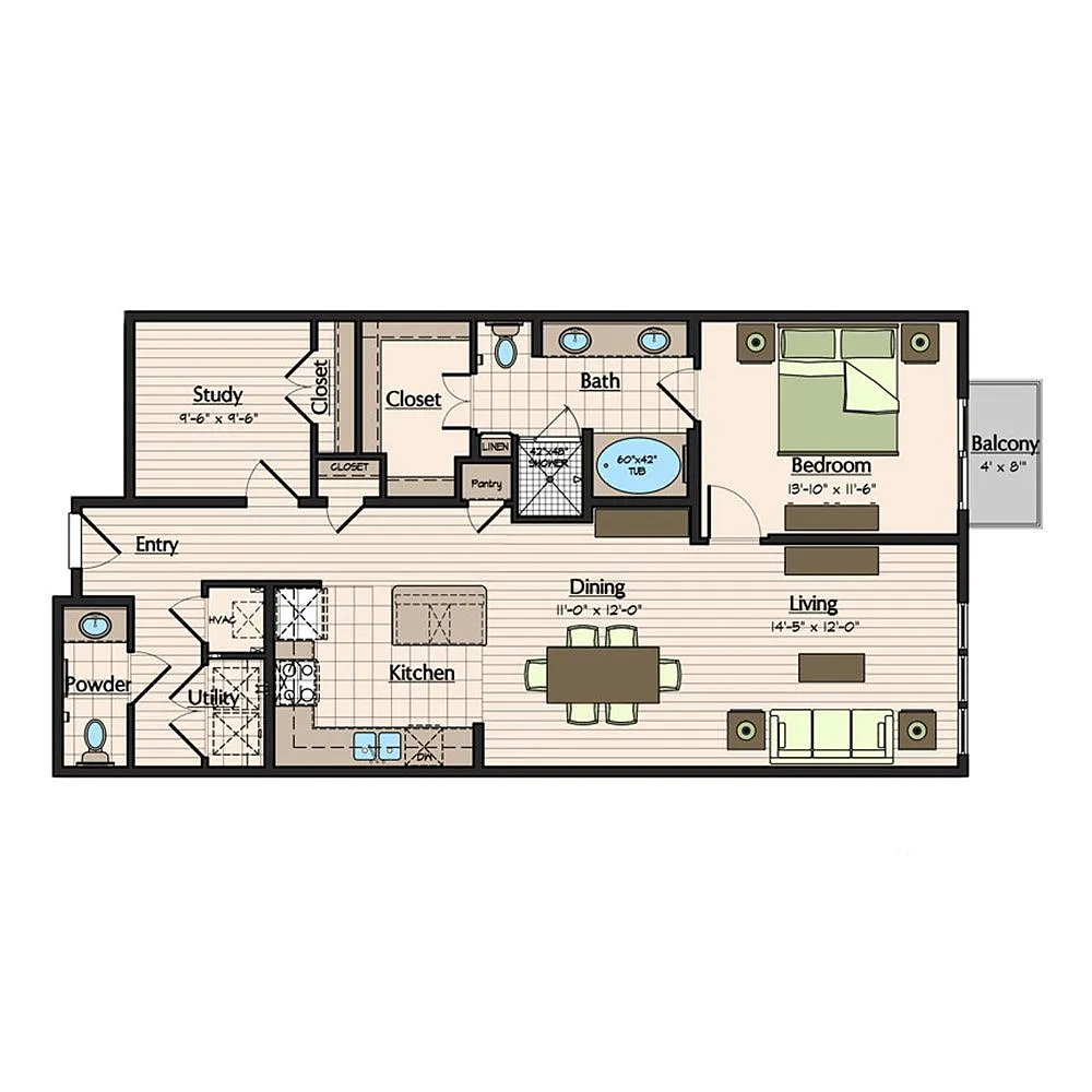 Floor plan Augusta