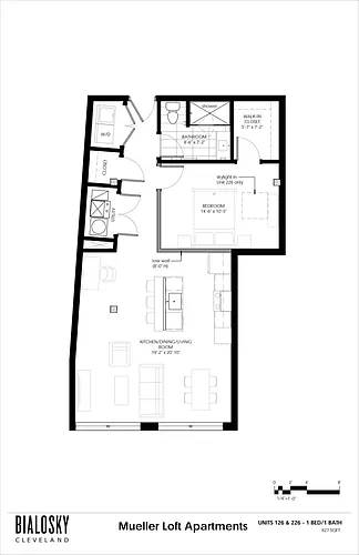 Floor plan Suites 126-226