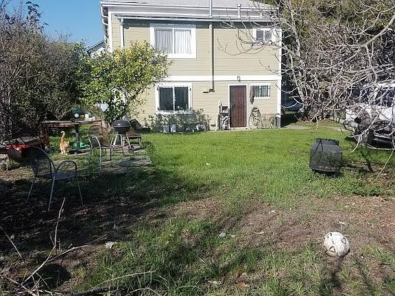 building from back yard