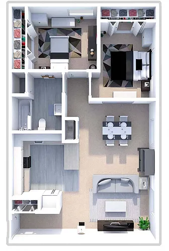 Floor plan The Huron