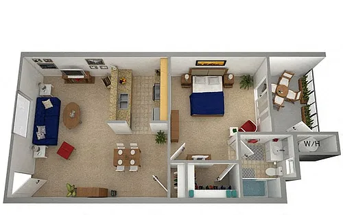 Floor plan Sierra D2