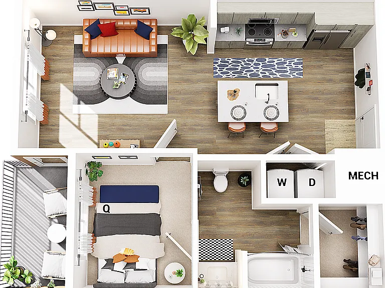 A6A floor plan Broadstone Craft