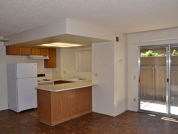 Living / Kitchen / Patio Area
