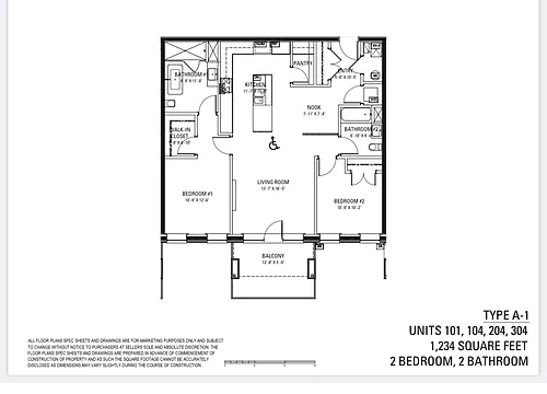 Floor plan 204