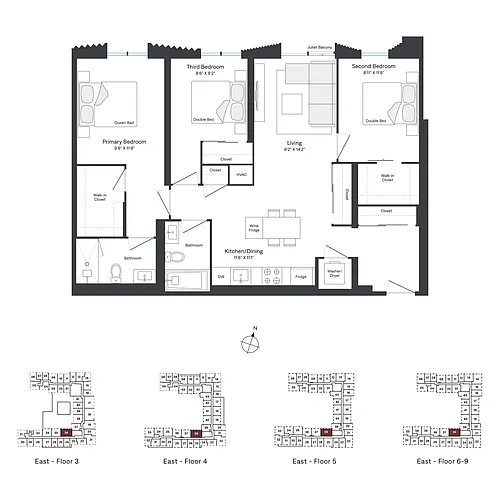 Floor plan E0638