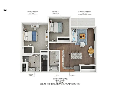 Floor plan B2