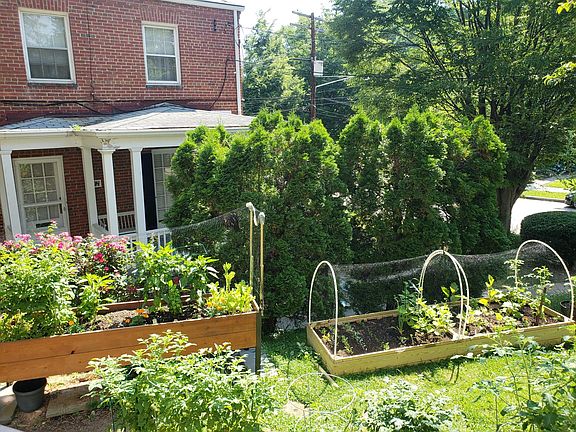 Raised bed for vegetable gardening