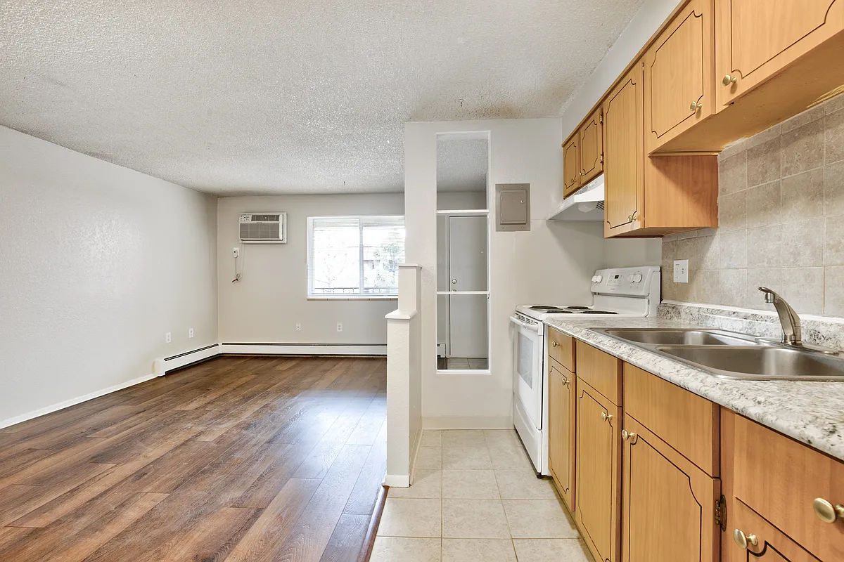 Floor plan 1 Bed 1 Bath B