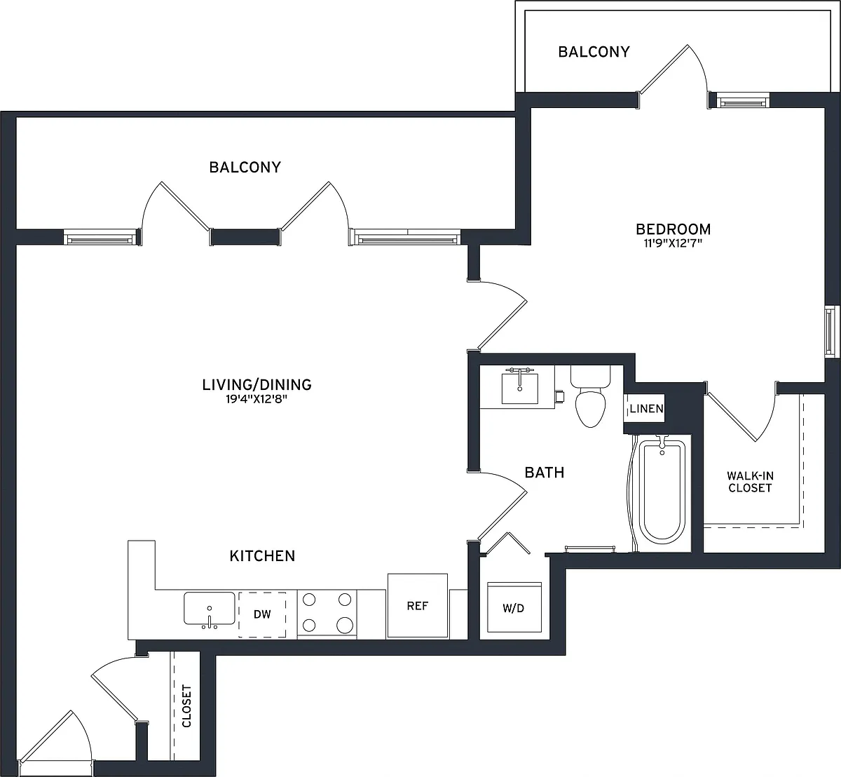 Floor plan A22